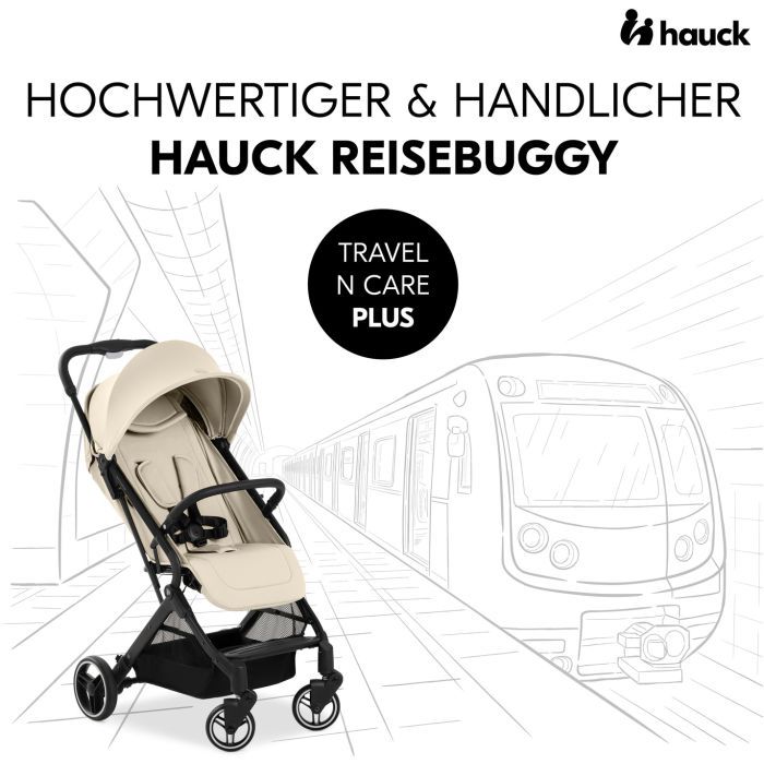 Коляска Hauck Travel N Care Plus Black (16018-3) изображение 2