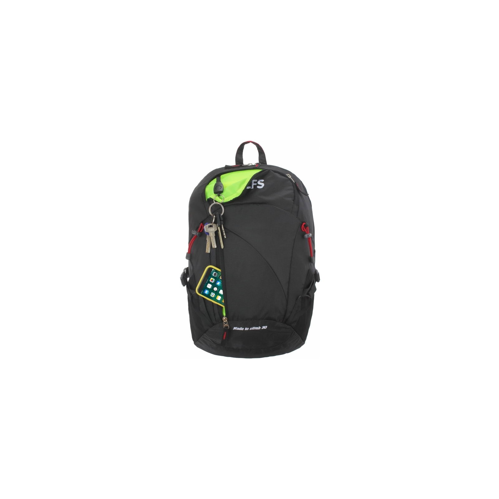 Рюкзак шкільний Cool For School 19" унісекс 16 л Чорний (CF86122) зображення 5