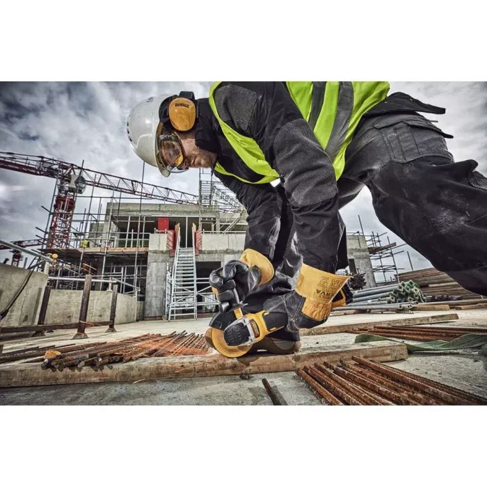 Шліфувальна машина DeWALT 18В XR Li-lon, 125 мм, 9000 об/хв (без АКБ та ЗП) (DCG406N) зображення 6