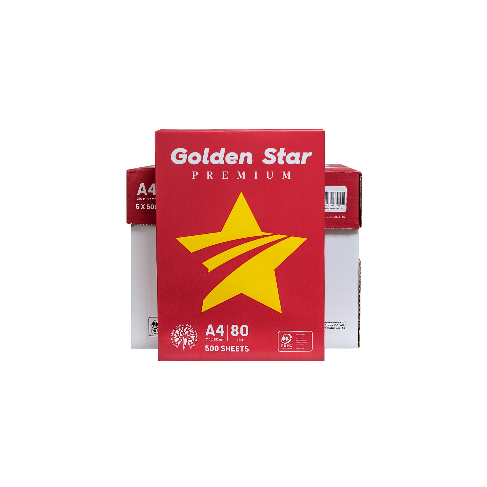 Бумага Golden Star IK A4, 80 г, 500 арк. Premium клас С (151638)