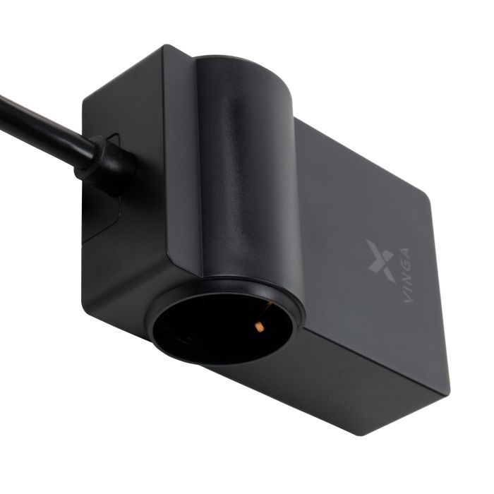 Зарядний пристрій Vinga 65W PD/QC 2xUSB-C+2xUSB-A+2xSchukoF 1.5m CEE7/7 (VCHG2OAC65) зображення 8