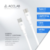 Дата кабель USB-C to Lightning 1.2m PwrX 30W ACCLAB (1283126559556) зображення 4