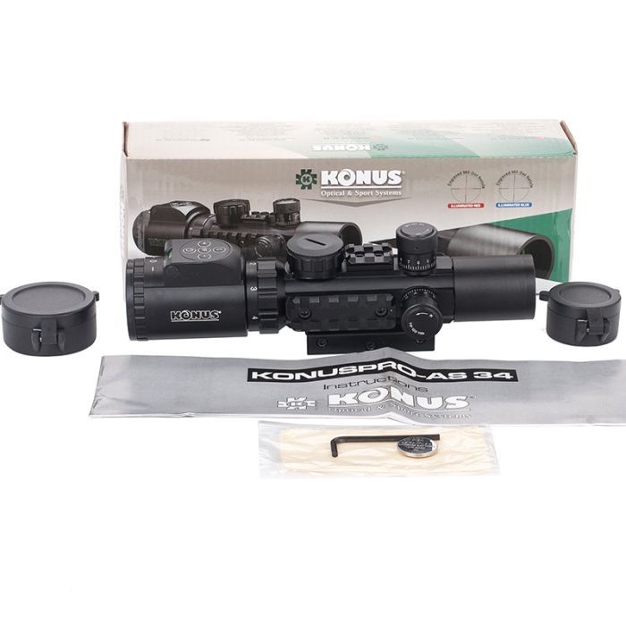Оптичний приціл Konus KonusPRO AS-34 2-6x28 MIL-DOT IR (7170) зображення 6