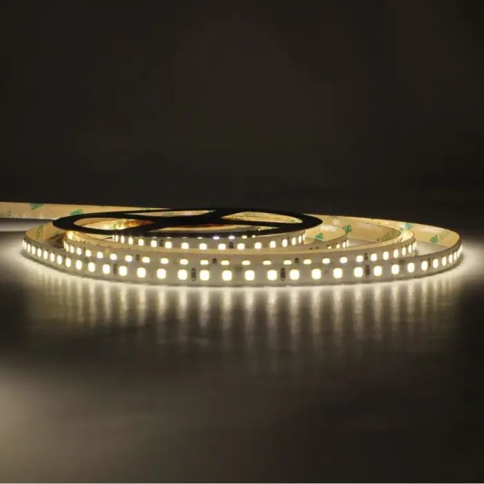 Світлодіодна стрічка LED-STIL 4000K 6 Вт/м 2835 128 діодів IP33 24 Вольта 900 lm нейтральне світло (DFP2835-128A4-IP33-24V) зображення 2