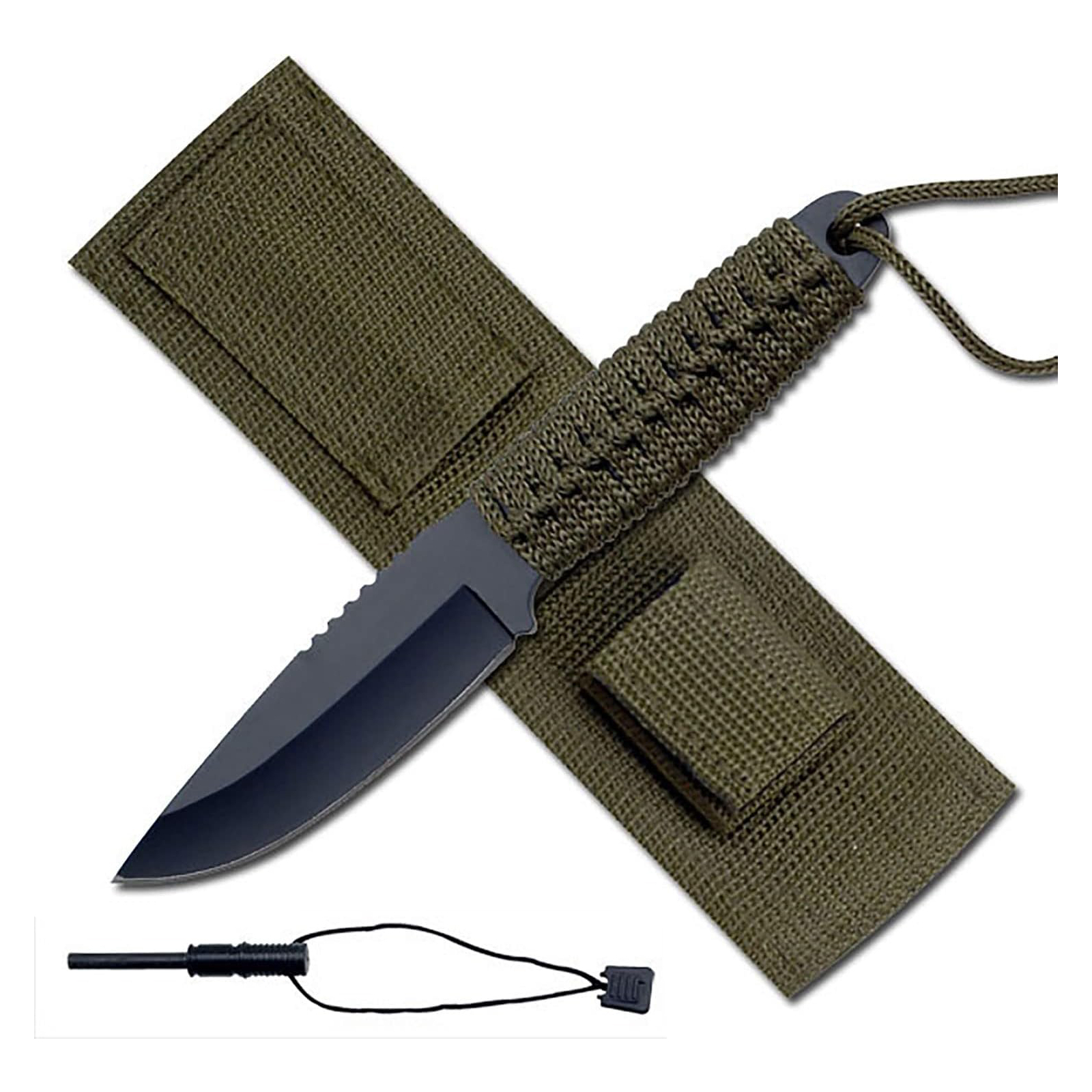Нож Elk Ridge з кресалом (HK-106C) изображение 2