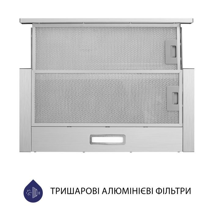 Витяжка кухонна Minola HTL 614 BL LED зображення 3