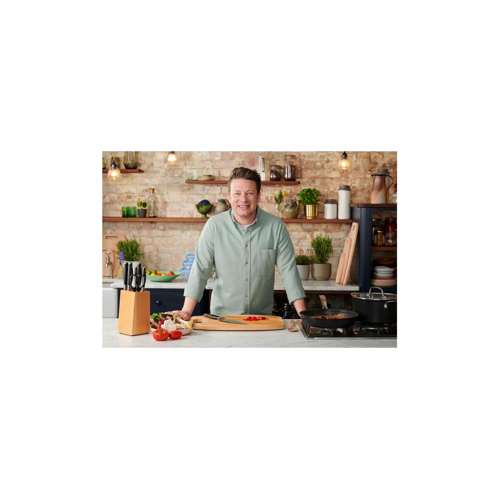 Кухонный нож Tefal Jamie Oliver 20 см (K2670244) изображение 4