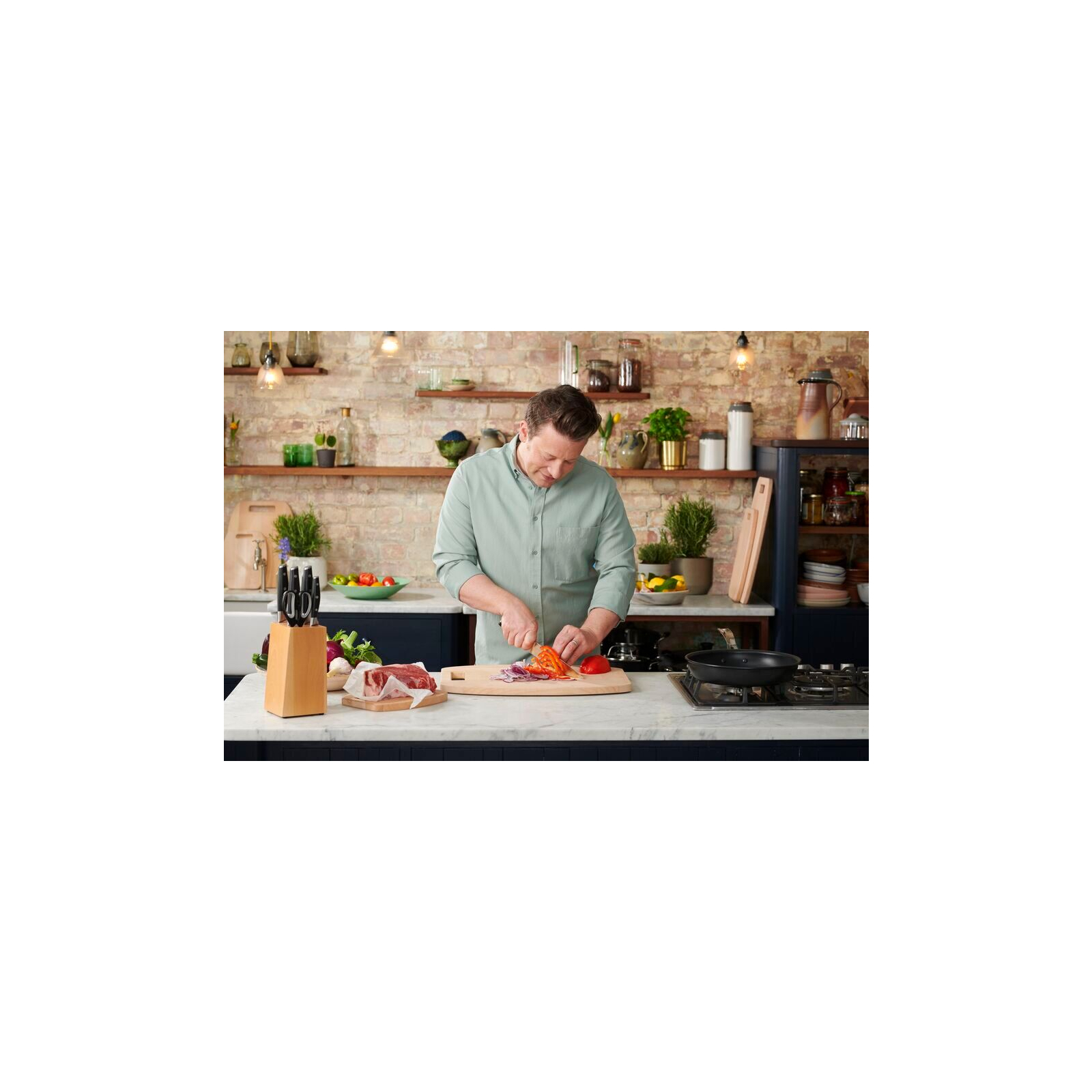 Кухонный нож Tefal Jamie Oliver 20 см (K2670244) изображение 6
