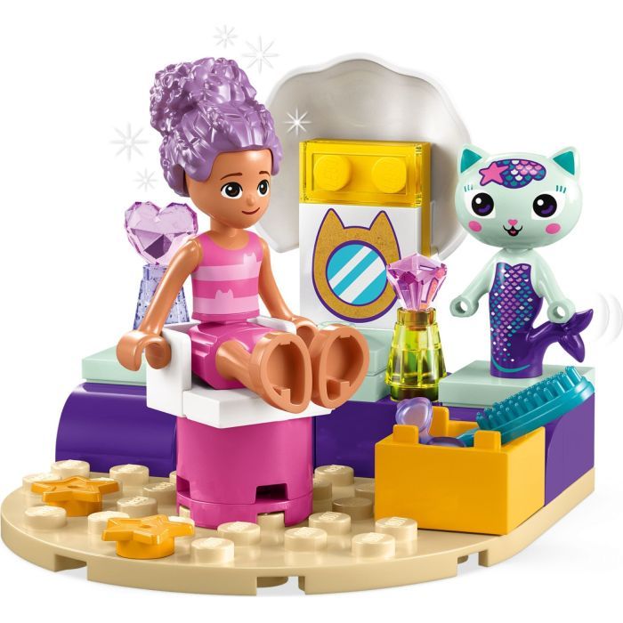 Конструктор LEGO Gabby's Dollhouse Корабль и спа Габби и Нявки 88 деталей (10786) изображение 4