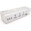 Мережевий фільтр живлення Voltronic TВ-Т13, 3роз, 3*USB White (ТВ-Т13-White) зображення 2
