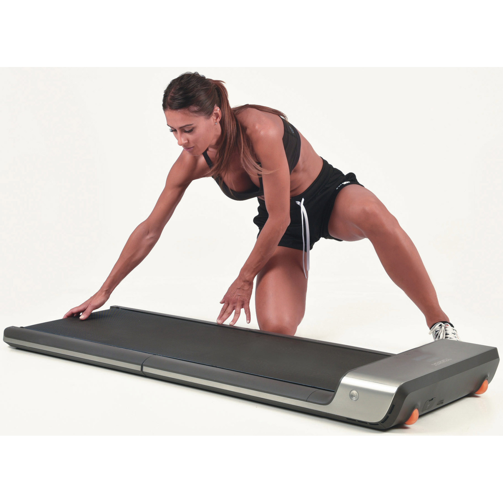 Бігова доріжка Toorx Treadmill WalkingPad with Mirage Display Mineral Grey (WP-G) (929880) зображення 6
