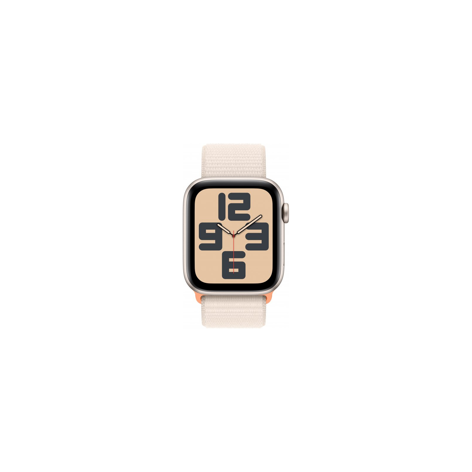Смарт-часы Apple Watch SE 2023 GPS 44mm Starlight Aluminium Case with Starlight Sport Loop (MRE63QP/A) изображение 2