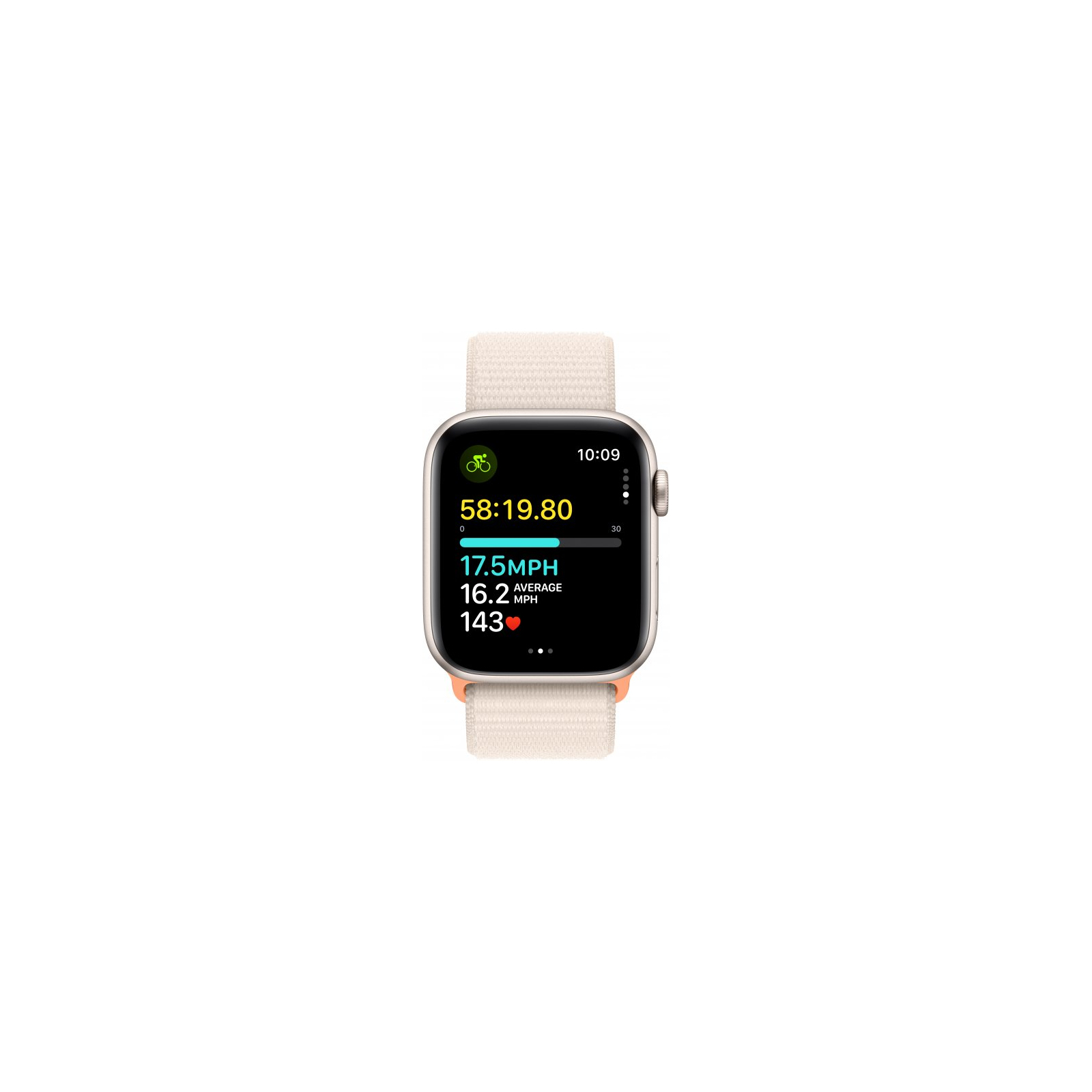 Смарт-годинник Apple Watch SE 2023 GPS 44mm Midnight Aluminium Case with Midnight Sport Loop (MREA3QP/A) зображення 6