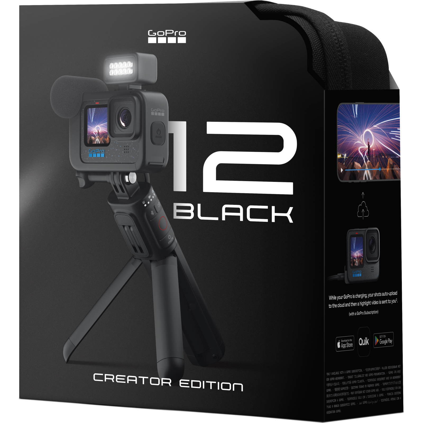 Экшн-камера GoPro HERO12 Black Creator Edition (CHDFB-121-EU) изображение 16