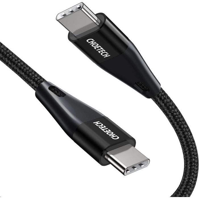 Дата кабель USB-C to USB-C 1.2m USB 2.0 60W Choetech (XCC-1003) изображение 2