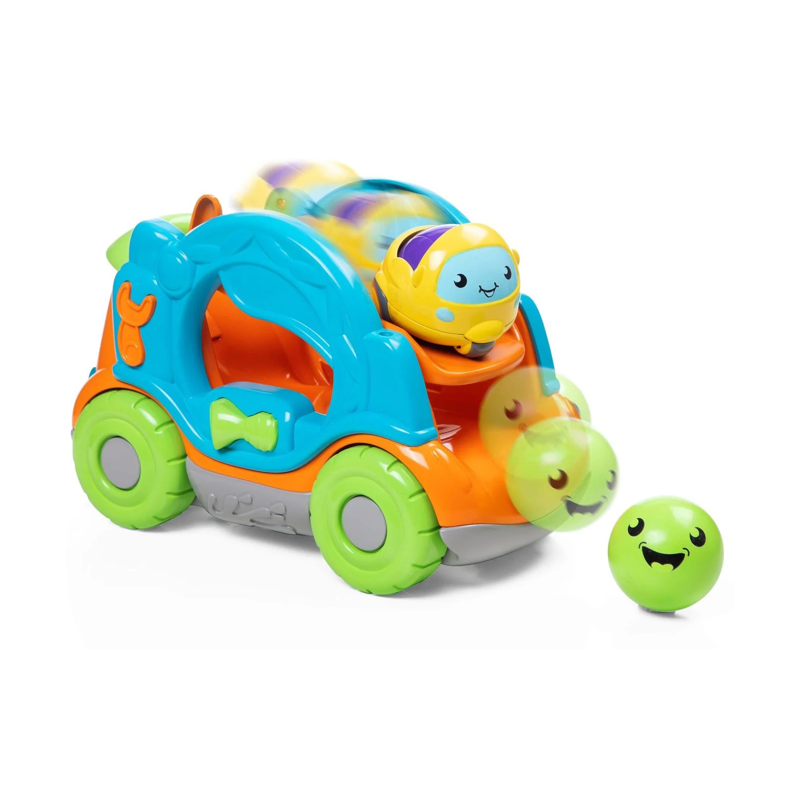 Развивающая игрушка Chicco Машинка музыкальная Грузовик Turbo Ball (10852.00) изображение 12