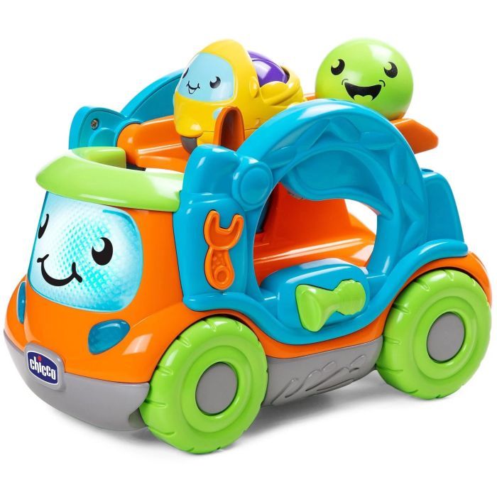 Развивающая игрушка Chicco Машинка музыкальная Грузовик Turbo Ball (10852.00) изображение 7