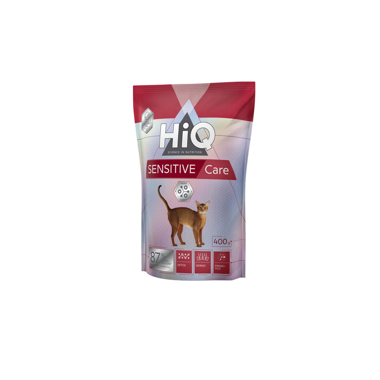 Сухий корм для кішок HiQ Sensitive care 400 г (HIQ46452)