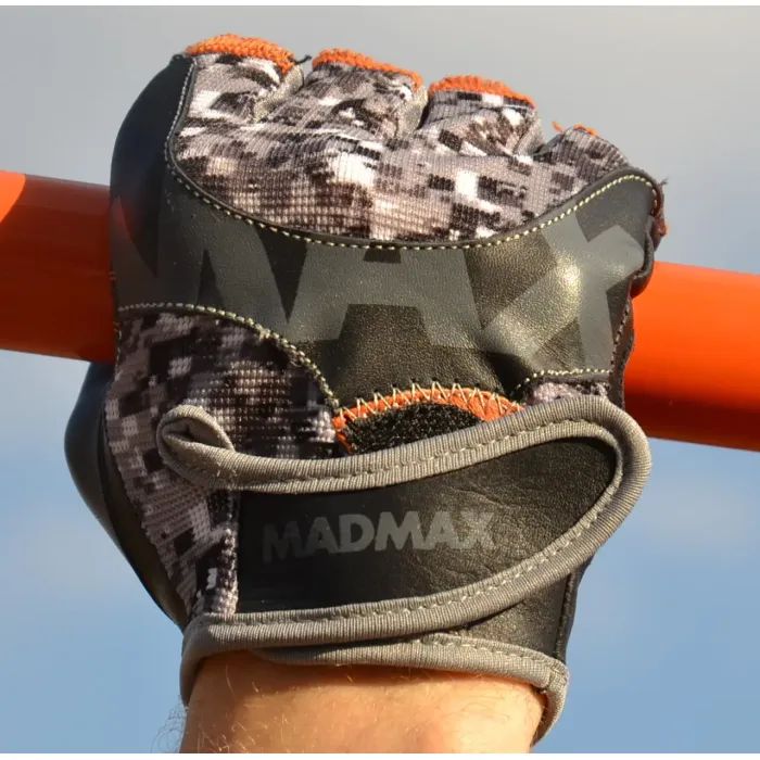 Рукавички для фітнесу MadMax MFG-831 Mti 83.1 Grey/Digital Camo XL (MFG-831_XL) зображення 10