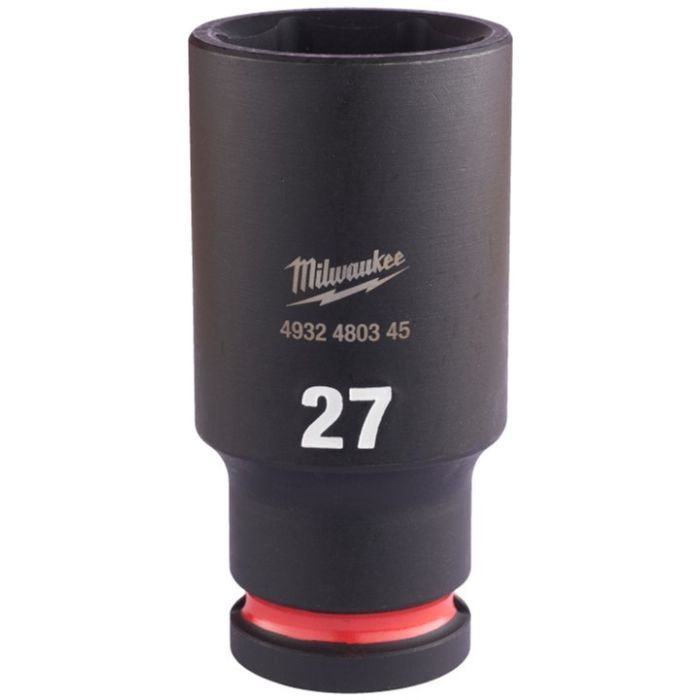 Головка торцева Milwaukee ShW 1/2" 27 мм, довга (4932480345)