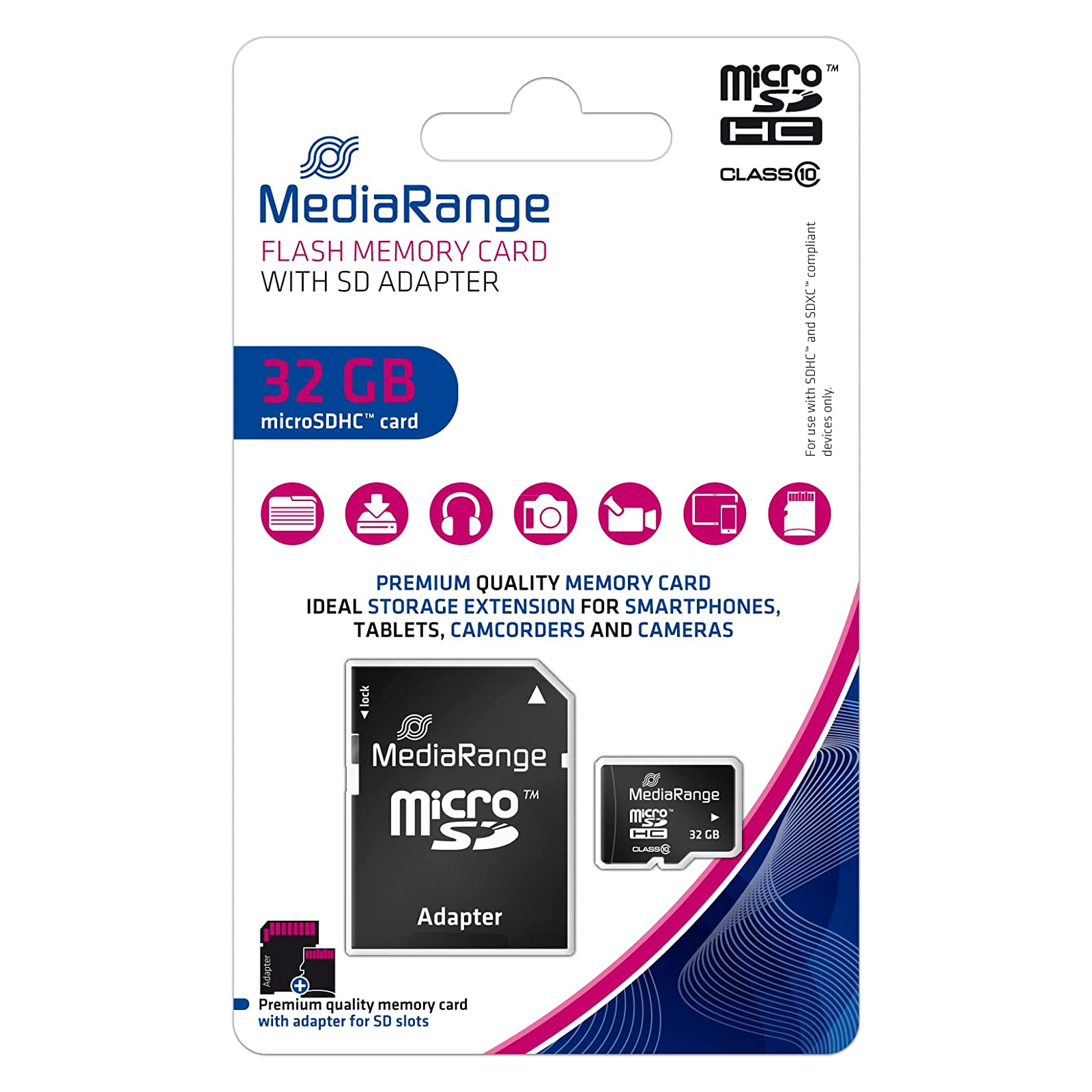 Карта пам'яті Mediarange 32GB microSD class 10 (MR959) зображення 4