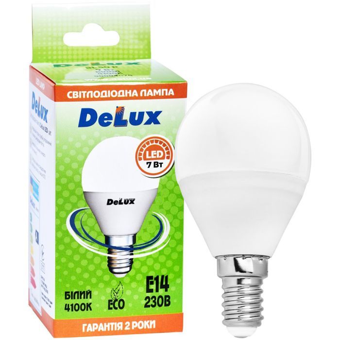Лампочка Delux BL50P 7Вт 4100K 220В E14 (90011758) изображение 2