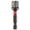 Адаптер для інструменту Milwaukee ShW з 1/4"HEX на 3/8" квадратний хвостовик (4932478054) зображення 2