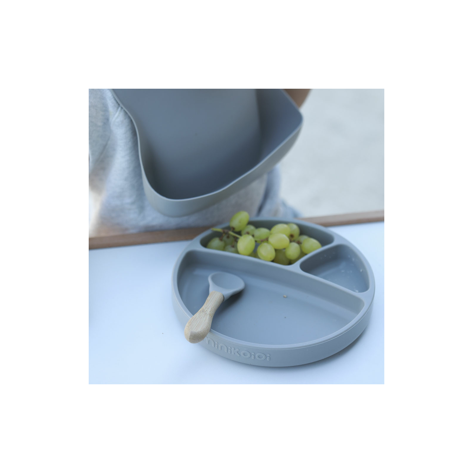 Набор детской посуды MinikOiOi BLW SetII-MellowYellow (101070019) изображение 5