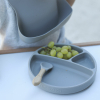 Набор детской посуды MinikOiOi BLW SetII-Powder Grey (101070017) изображение 5
