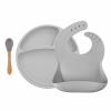 Набор детской посуды MinikOiOi BLW SetII-Powder Grey (101070017)