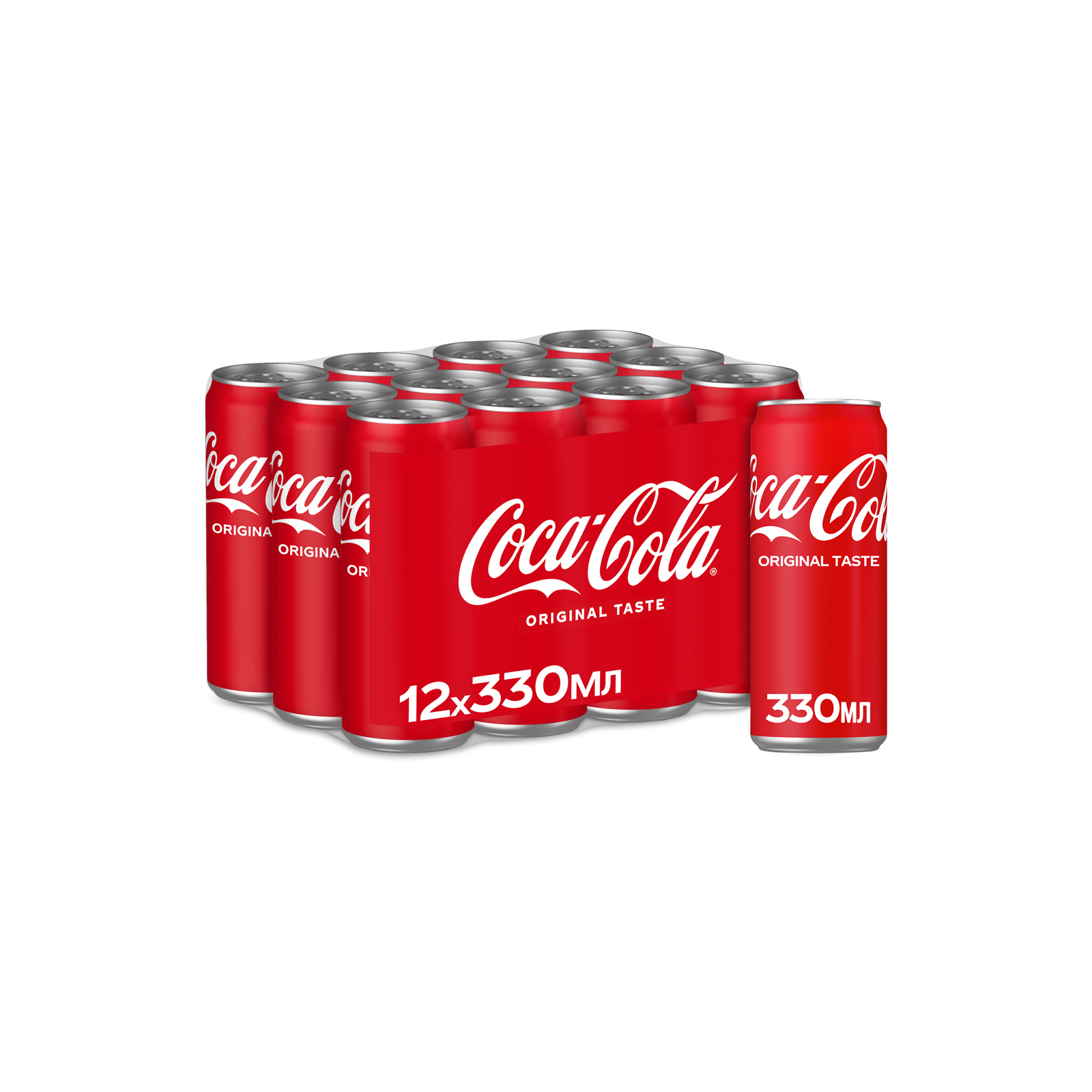 Напій Coca-Cola сильногазований 330 мл (000996) зображення 2