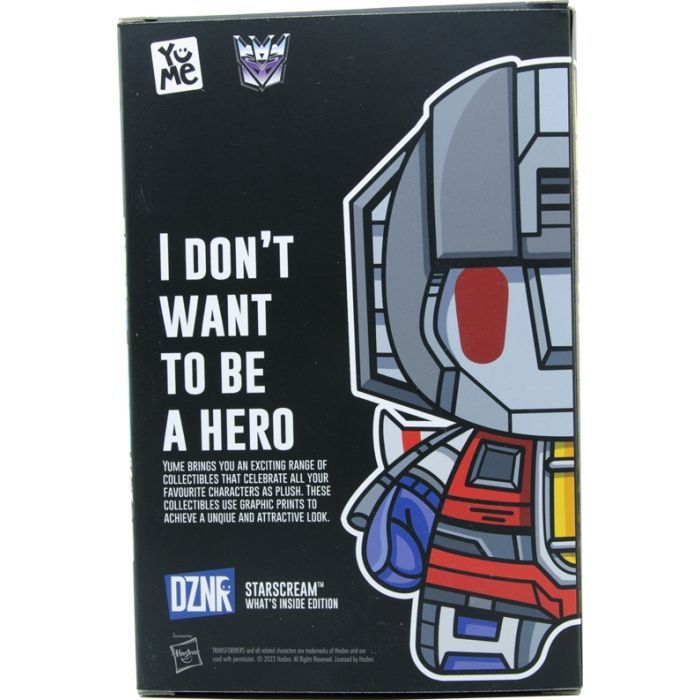 Мягкая игрушка YUME коллекционная Transformers - Starscream мягконабивная (19622) изображение 7