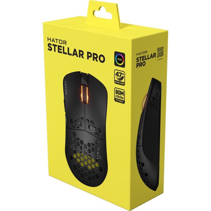 Мишка Hator Stellar PRO USB Black (HTM-540) зображення 6
