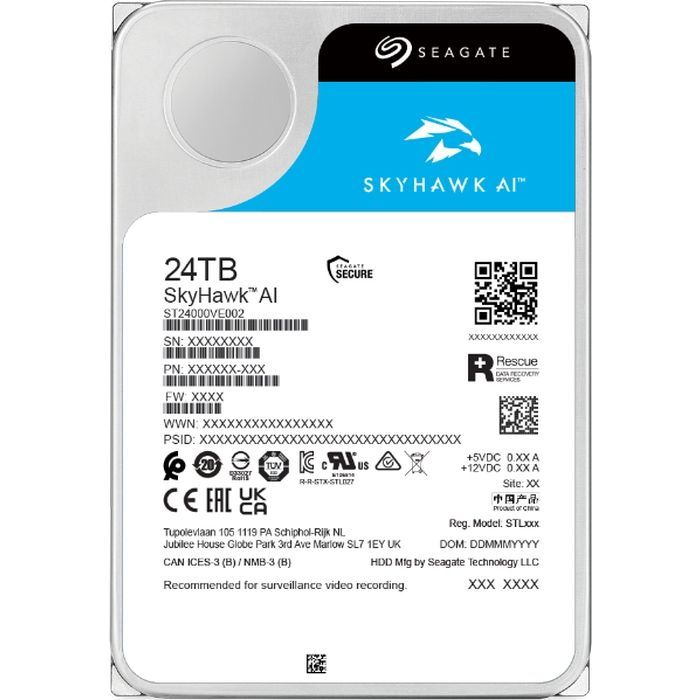 Жесткий диск 3.5" 24TB Seagate (ST24000VE002) изображение 7