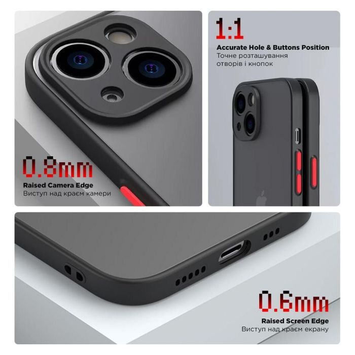Чехол для мобильного телефона Armorstandart Frosted Matte Samsung A05s (A057) Navy Blue (ARM72575) изображение 3