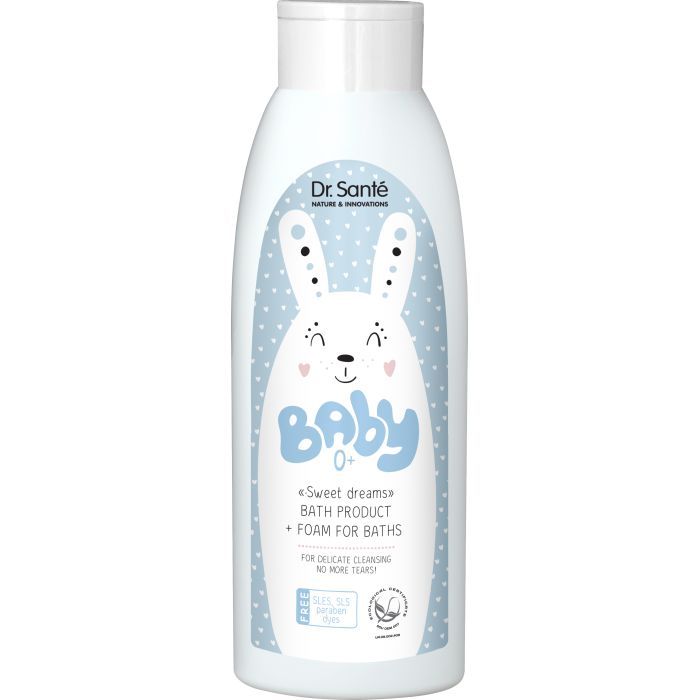 Засіб для купання Dr. Sante Baby + піна для ванн 500 мл (4823015932359)