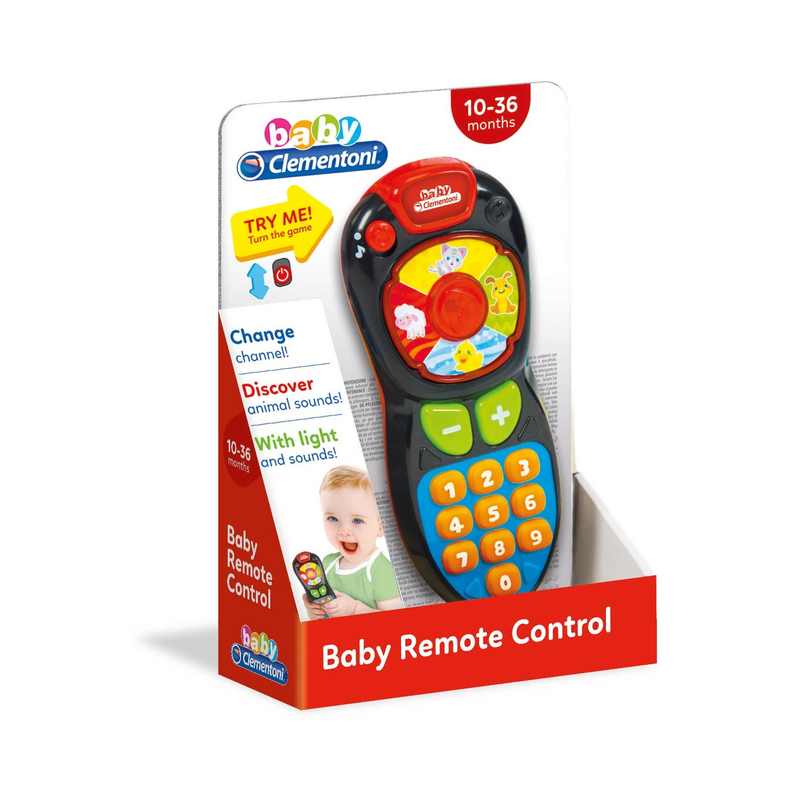 Развивающая игрушка Clementoni Baby Remote Control (17180) изображение 3