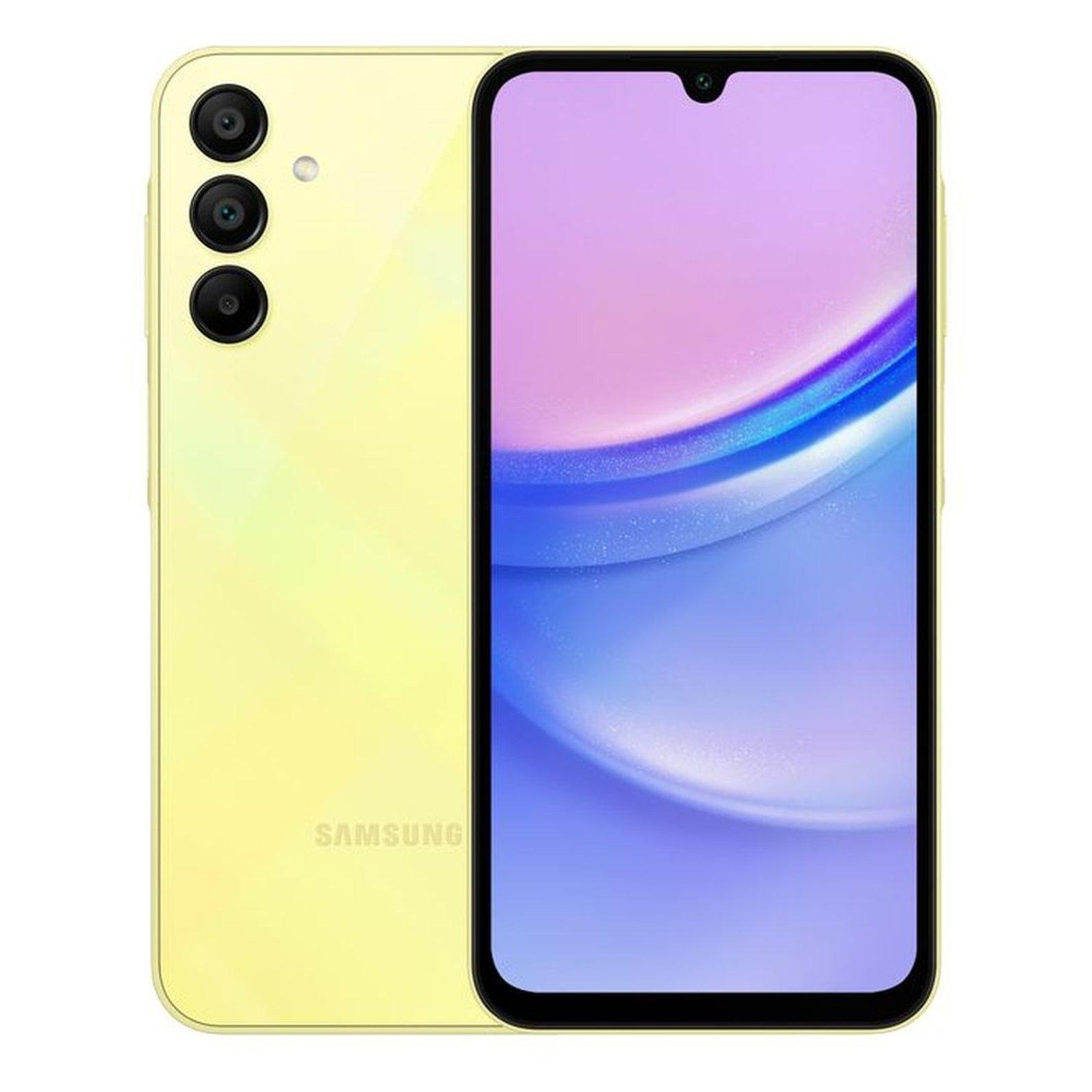 Мобильный телефон Samsung Galaxy A15 LTE 4/128Gb Yellow (SM-A155FZYDEUC)
