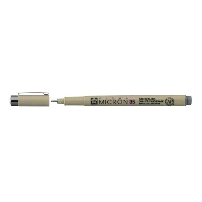 Лайнер Sakura Pigma Micron (0.5) 0,45 мм Серый (084511333680)