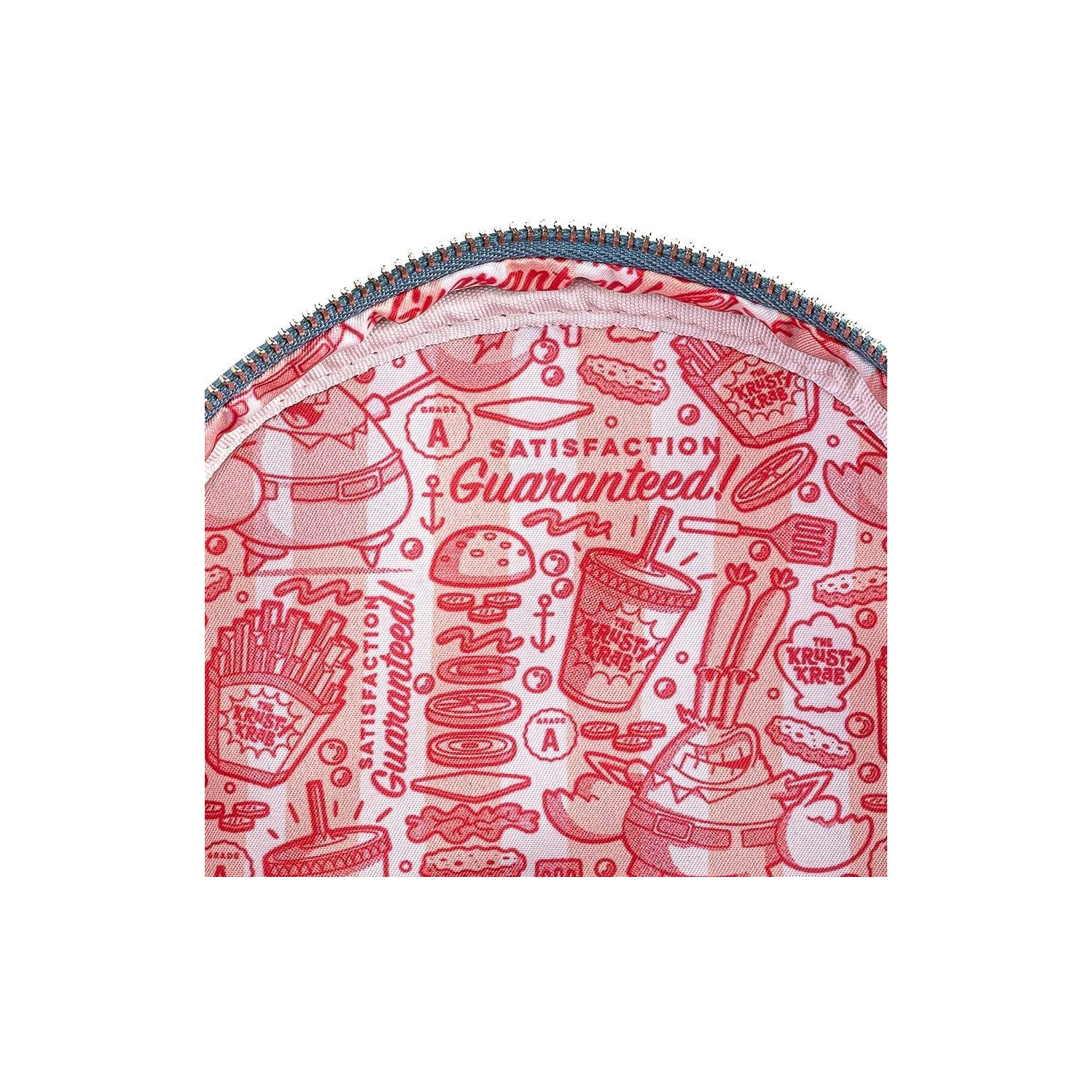 Рюкзак школьный Loungefly Spongebob - Krusty Krab Mini Backpack (NICBK0027) изображение 5