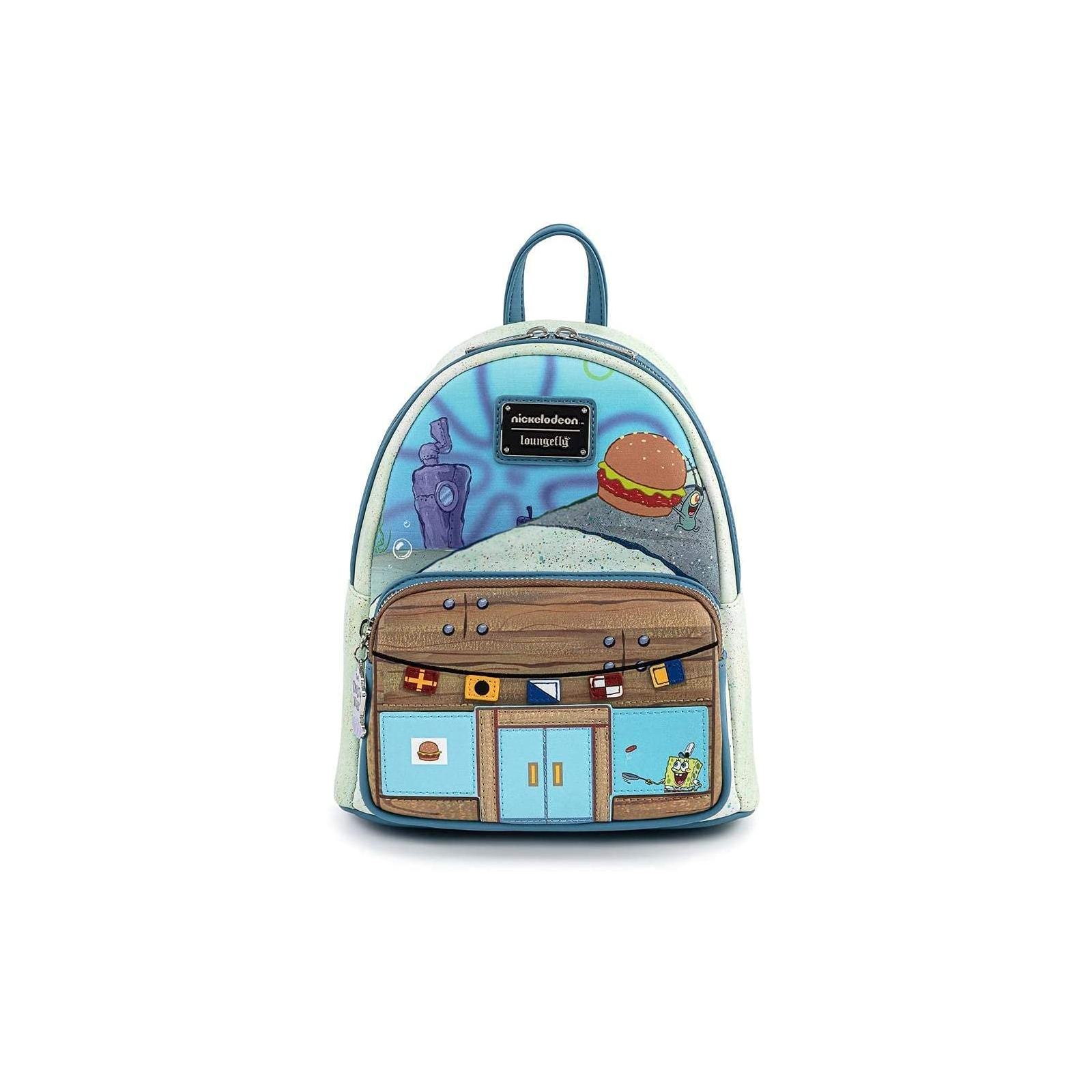 Рюкзак шкільний Loungefly Spongebob - Krusty Krab Mini Backpack (NICBK0027)