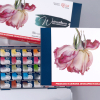 Акварельные краски Rosa Gallery Bontanical, 35 цветов 2,5мл, кювета, Индиго (4823098540724) изображение 8