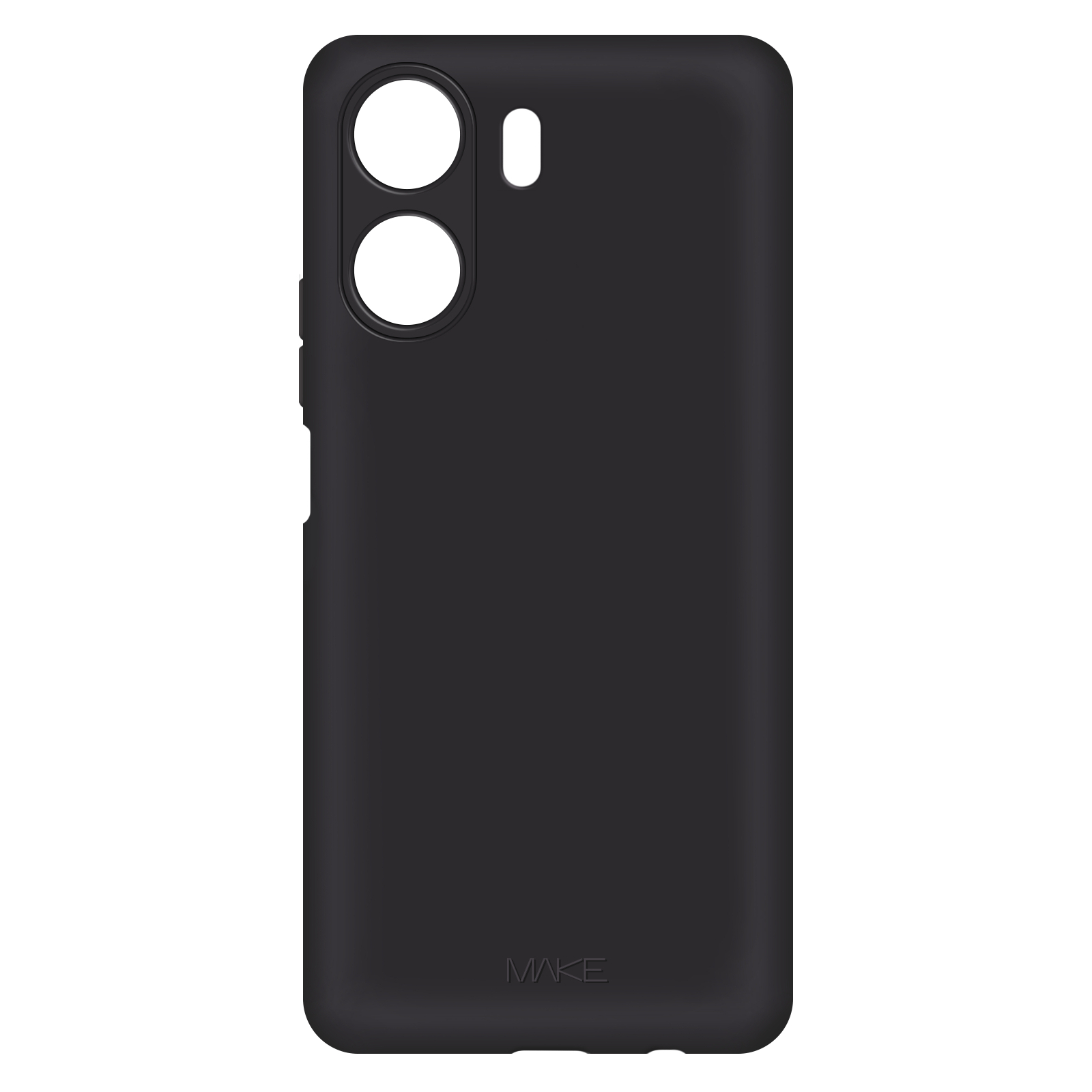 Чехол для мобильного телефона MAKE Xiaomi Redmi 13C/Poco C65 Skin Black (MCS-XR13C/PC65BK)