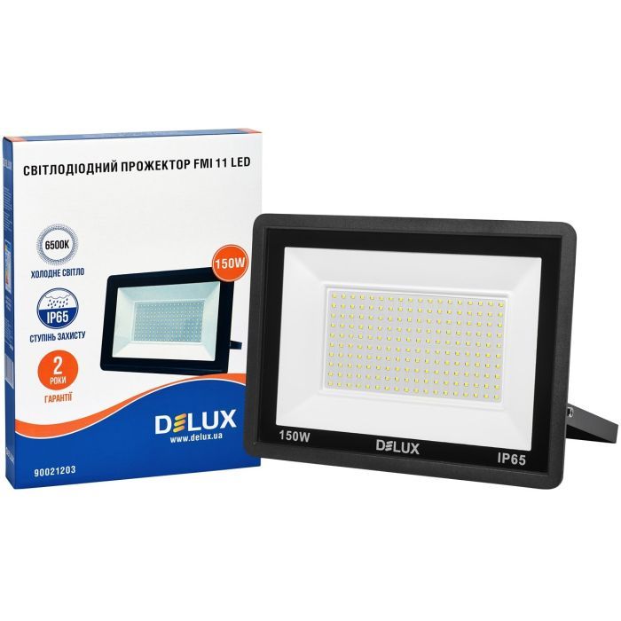 Прожектор Delux FMI 11 LED 150Вт 6500K IP65 (90021203) зображення 3