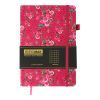 Книга записная Buromax Cherie 96 листов А5 в клетку малиновый (BM.295105-29) изображение 2