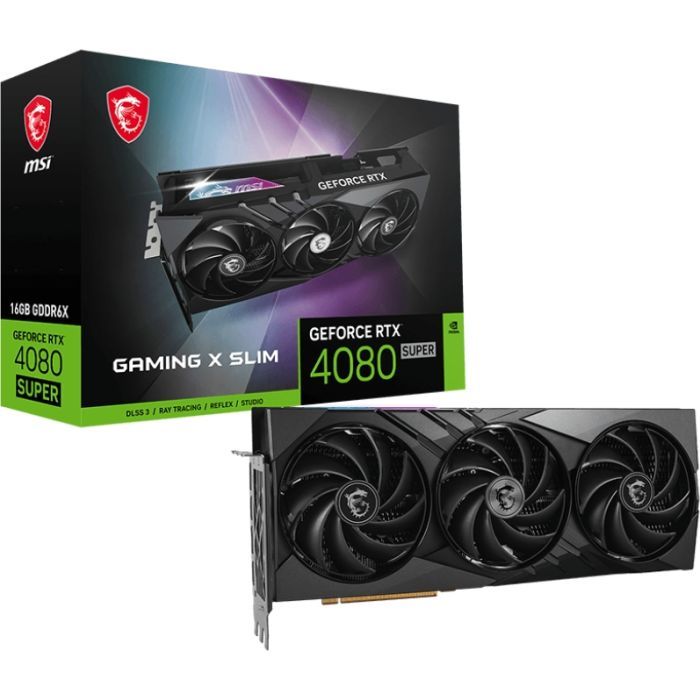 Видеокарта MSI GeForce RTX4080 SUPER 16GB GAMING X SLIM (RTX 4080 SUPER 16G GAMING X SLIM) изображение 7