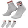 Шкарпетки Nike U NK NSW EVERYDAY ESSENTIAL AN 3PR DX5080-050 42-46 3 пари Сірі (196148786064) зображення 3