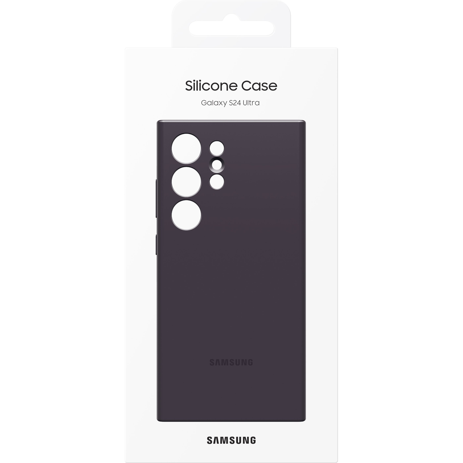 Чехол для мобильного телефона Samsung Galaxy S24 Ultra (S928) Silicone Case Dark Violet (EF-PS928TEEGWW) изображение 6