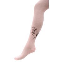 Колготки дитячі BNM зі стразами (M0C0302-1171-7G-pink)