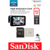 Карта пам'яті SanDisk 512GB microSDXC High Endurance UHS-I U3 V30 + SD adapter (SDSQQNR-512G-GN6IA) зображення 3